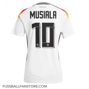 Deutschland Jamal Musiala #10 Replik Heimtrikot EM 2024 Kurzarm